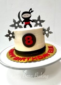 Ninja cake and cupcakes0001